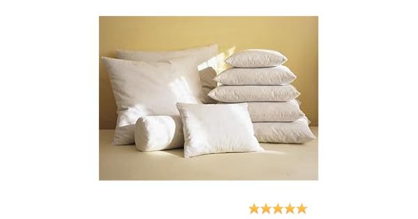 Amazon Com White Feather Down Pillow Form White 26 X 26
