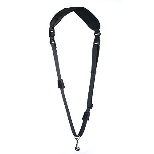 Camera Strap, Ruittos Camera Neck Shoulder Sling Crossbody Strap with Quick Release and Safety Tether Storage Pocket, Adjustable Comfortable Universal Belt for DSLR/SLR Camera, Canon, Nikon, (Black)