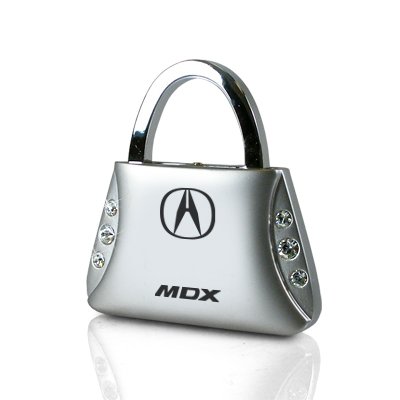 Acura MDX Clear Crystals Purse Shape Key Chain