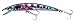 Yo-Zuri Crystal 3D Minnow Magnum Floating Lure, Holographic Ghost Shad, 6 1/2-Inch