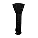 Womdee Patio Heater Cover, Outdoor Weatherproof PVC Plastic Black Heater Cover, 87 Inch Tall