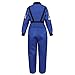 Halloween Astronaut Costume for Kids Role Play Child NASA Flight Jumpsuit Costumes Blue XL