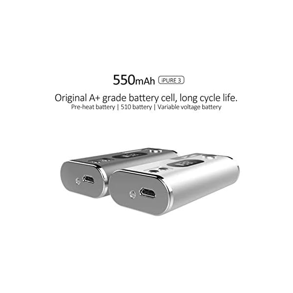 Vapology Oil Vaporizer Starters Kit Vape Mod with 510 Thread Cartridge