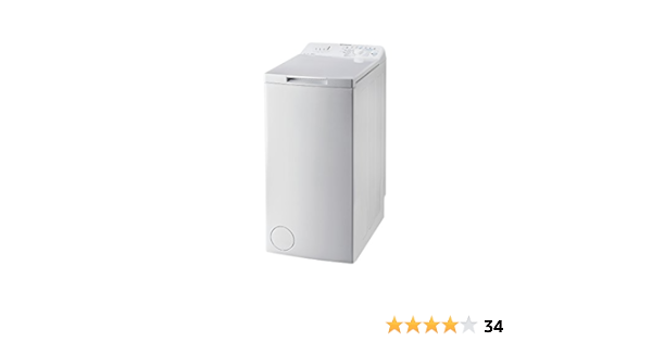 Indesit BTW A71253 Lavadora Carga Superior 7Kg A+++ Blanca