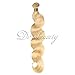 Dorabeauty 613 Blonde Human Hair Bundles Body Wave 100% Brazilian Remy Human Hair (26 inches Bundle)