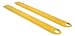 Vestil FE-5-72 Steel Fork Extensions, Accommodates 5" Fork Width, 72" Length, 2" Thickness primary