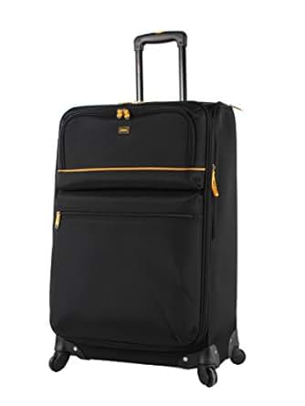 luggage lucas spinner inch suitcase expandable