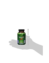 Irwin Naturals Testosterone UP rojo con potenciador de óxido nítrico potente 2 en 1 fórmula...