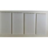 Kerr Lighting 4x8 Replacement Lenses for Residential Paver Light, 4-Pack