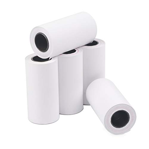 8 PCs Thermal Paper For Mobile 58mm 30mm Mini Thermal Printer Cash Register POS Receipt Paper Roll - Thumbnail 5