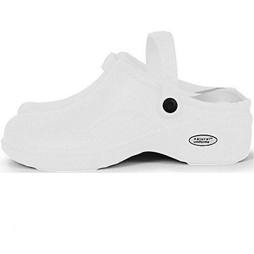 Natural Uniforms Ultralite Womens Clogs With Strap Nursing Medical