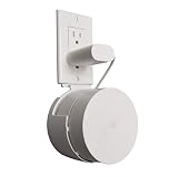 Dot Genie Google WiFi Outlet Holder Mount [Pro Version]: The Strongest, Most Versatile and Attractive Mount Stand Holder for Google WiFi. Great for Home and Businesses! Still No Screws! (1-Pack)