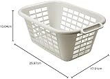 Addis Rectangular Basket Linen 40L BPA Free Handles Ventilation view 4