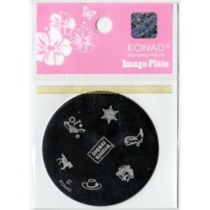 Konad Stamping Nail Art Image Plate S5