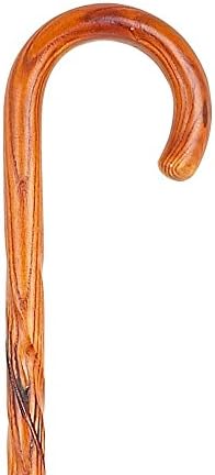 Swirl Acacia Cane with Crook Handle by Charles Buyers