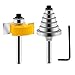 HandsEase Rabbet Router Bit with 6 Bearings Set - 1/8