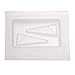Resin Epoxy Mold For Jewelry Casting - 1 Pair Triangle Earrings