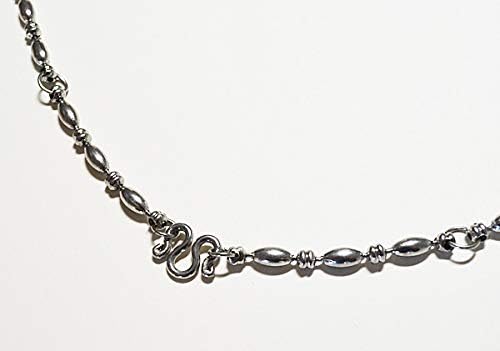 Amazon プラクルアン用チェーン No 133 ライス型 ステンレス シルバー チャーム お守り タイ ペンダント アクセサリー ストラップ プラクルアン ライスチェーン チェーン 通販