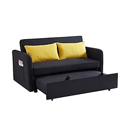 ERYE 3 in 1 Upholstered Sofa Loveseat Convertible