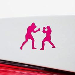 Transparent Decal Stickers of Boxers Boxing