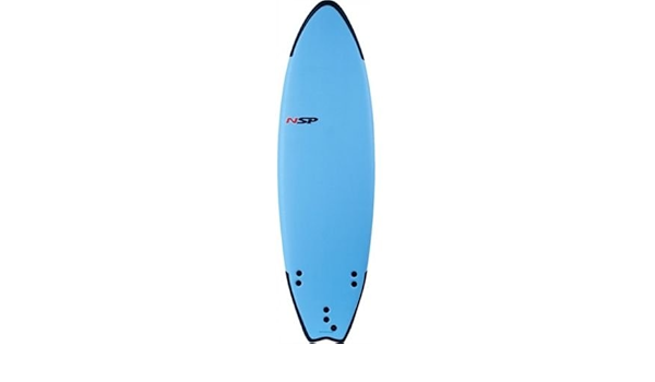 Tabla de Surf 6 0 FISH P2 Soft NSP, azul: Amazon.es ...