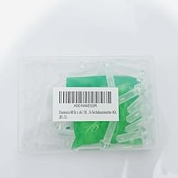 Pzsmocn 60 Pieces/30 Sets M6*20 mm PC Transparent