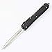 OTF Double Action Safety Knife Aluminum + Carbon Fiber Handle