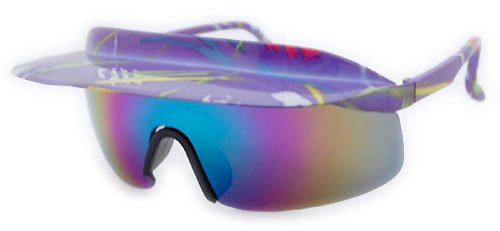 sunglasses with visor attached