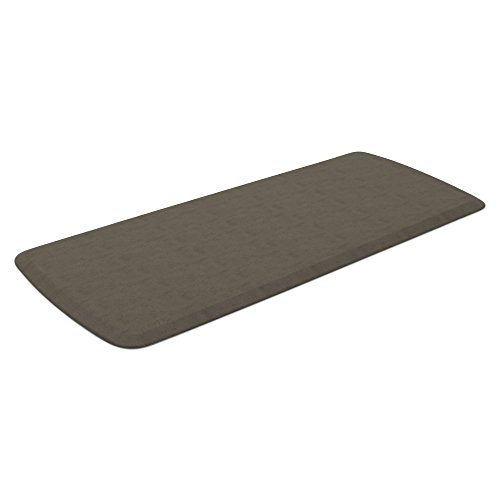 GelPro Elite Premier AntiFatigue Kitchen Comfort Floor Mat, 20x48”, Vintage Leather Mushroom
