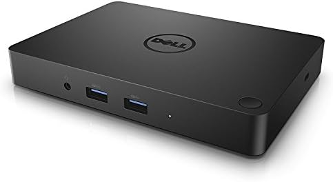 Amazon Com Dell Wd15 Monitor Dock 4k With 180w Adapter Usb C 450 Aeuo 7fj4j 4w2hw Black Dual Display Computers Accessories