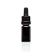 Infinity Jars 5 ml (0.17 Fl oz) UV-Black Glass Tincture Bottle & Dropper Leak‑Proof Travel Vial for Essential Oils, Serums, Micro-Doses, Herbal Extracts, 3-Pack