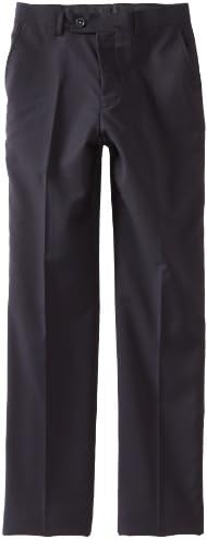 Isaac Michael Big Boys' Wool Textured Dress Pants, Dark Navy, 18