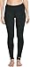 Coolibar UPF 50+ Women's Santa Cruz Swim Leggings - Sun Protective (Medium- Black)