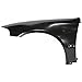 Evan Fischer Front Driver Side Fender Compatible with 1992-1995 Honda Civic with Molding Holes Coupe/Hatchback Primed Steel
