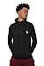 YoungLA Men's Cotton Fitted Hoodie Zip-up Running 507 Black Large