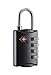 Mazeplus TSA 4-Digit Weatherproof Combination Lock - Single Pack