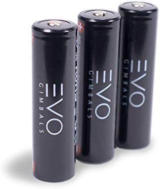 EVO Gimbals IMR 18650MP 3PACK Rechargeable Batteries for EVO RAGE3/ Zhiyun Crane 2 Battery