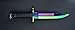 FadeCase M9 Bayonet Elite Fade - Real CSGO Knife Skin Counter Strike Global Offensive Full Tang Fixed Blade