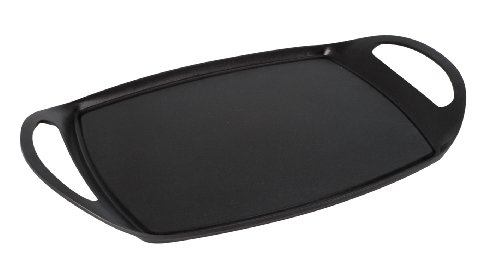 Crealys 513604 Plancha, 47 cm, Aluguss, Schwarz