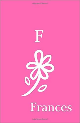 F Frances Personalized Journal To Write In For Girls Women Pink Small Notebook With Lined Pages Amazon Es Islander Ashley Libros En Idiomas Extranjeros