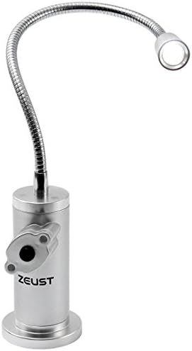 Zeust 'Capella' Barbecue Grill Light - Magnetic BBQ Light with Flexible Goose-Neck, Aluminum Body, Best Grilling Light for Gas/Electric/Charcoal Grills