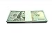 AL'IVER Prop Money Copy Money $10000 Fake Money Play Money Realistic Double Sided Money Stack 100 $100 Bills Full Print