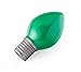 Planet Dog Orbee-Tuff Lil Bulb Toy, Holiday Green