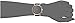 Skagen Women's Hald Stainless Steel and Leather Hybrid Smartwatch, Color: Rose Gold-Tone, Gray SKT1207