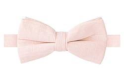Spring Notion Men's Linen Blend Bow Tie