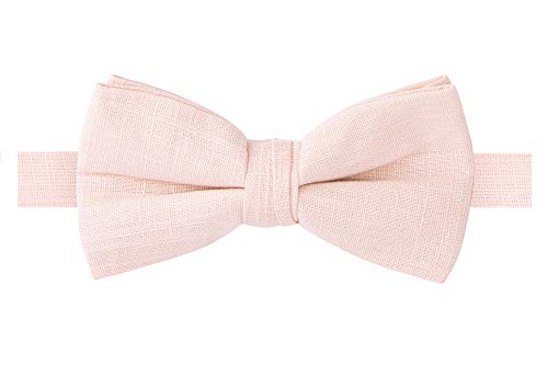 Spring Notion Men's Linen Blend Bow Tie