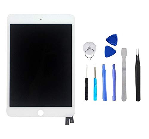 BESTeck LCD Replacement Screen Display Compatible for Apple iPad Mini 4 A1538 A1550 with Tools (White) - Thumbnail 5