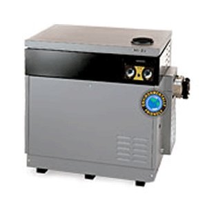 Zodiac EHE350NC HiE2 350K BTU Natural Gas HSI Dual Thermostat Bronze Header ASME Certified Pool and Spa Heater