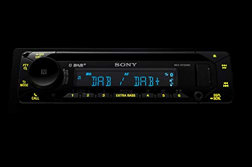 Sony-MEX-N7300KIT-Car-Radio-CD-DABDAB-DAB-Antenna-Included-External-Microphone-Illumination-Customizable-35000-Colors-Siri-Eyes-Free-and-Android-Voice-Control-NFC-Dual-Bluetooth-USB