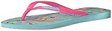 Havaianas Women's Slim Cool Sandal Flip Flop, Ice Blue, 39 BR/9/10 W US